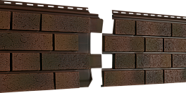 Сайдинг Stone-House S-Lock Нордик, глина