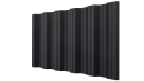 Профнастил НС35 1055/1000x0,45 мм, V-MATT RAL 9005