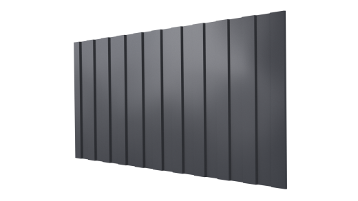 Профнастил С8 1200/1150x0,45 мм, Полиэстер RAL 7024