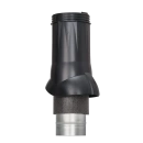 Вентиляционный выход изолированный Ø125/160, серия Static, черный