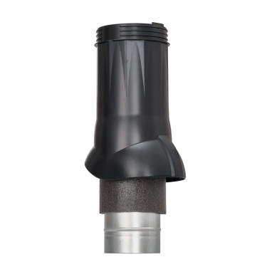 Вентиляционный выход изолированный Ø125/160, серия Static, черный