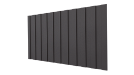 Профнастил С8 1200/1150x0,35 мм, MATT RAL 8019