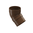 Колено 45°, RAL 8017