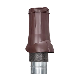 Вентиляционный выход изолированный Ø125/160, серия Static, коричневый