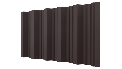 Профнастил НС44 1050/1000x0,35 мм, MATT RAL 8017