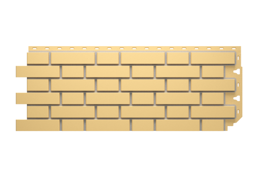 Фасадная панель Döcke Флемиш, жёлтый