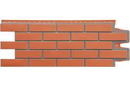 Фасадная панель Grand Line Клинкерный кирпич, Design (шов 7006) терракотовый